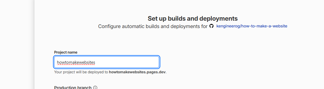 set pages name